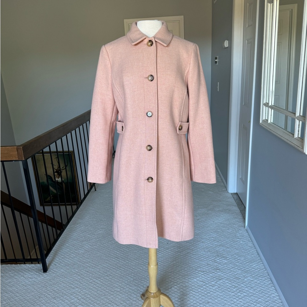Talbots wool princess coat NWT